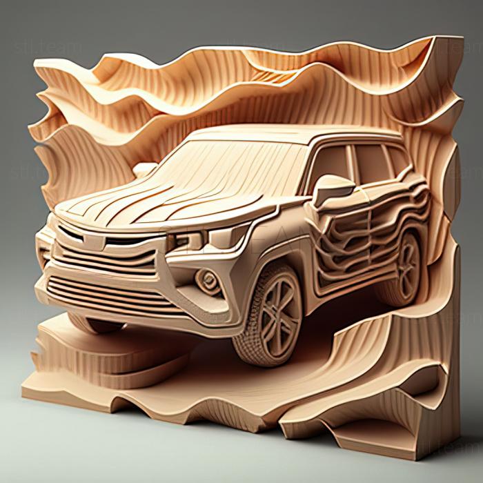 3D model Toyota Highlander (STL)